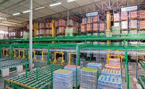 A high profit-automated warehouse for one of the leading manufacturers of beverages in Poland A high profit-automated warehouse for one of the leading manufacturers of beverages in Poland