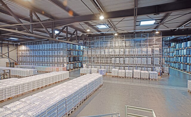 Three blocks of high-density racks of different depths were enabled, separated by two access aisles