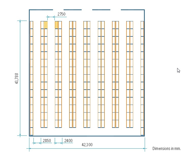 Warehouse layout 2