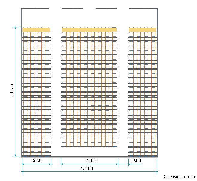 Interlake Pallet Rack Capacity Chart